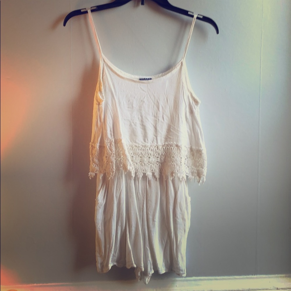 White Romper
